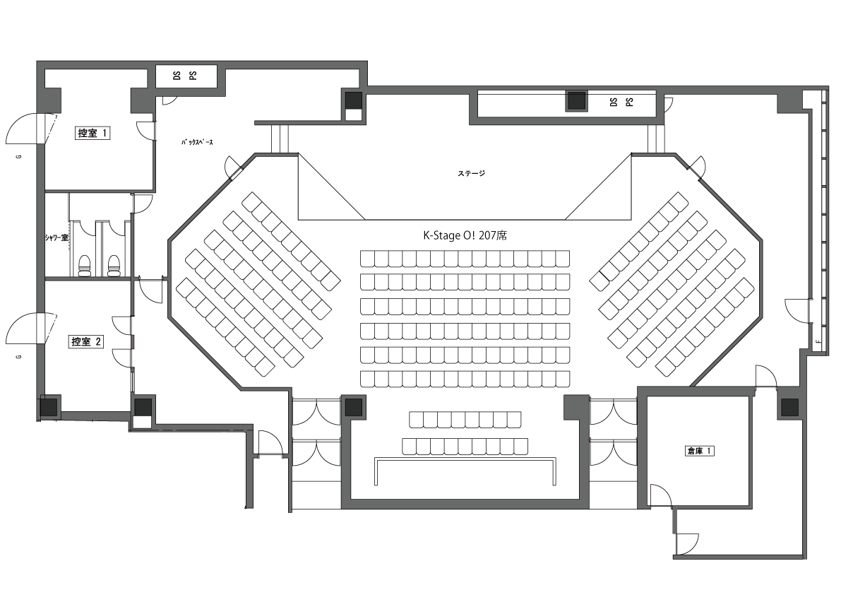 K Stage O!｜レンタルスペースサイト「カシカシ」